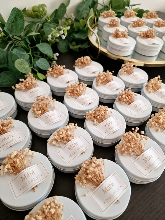 Marturii Lumanare- Cutie metalica