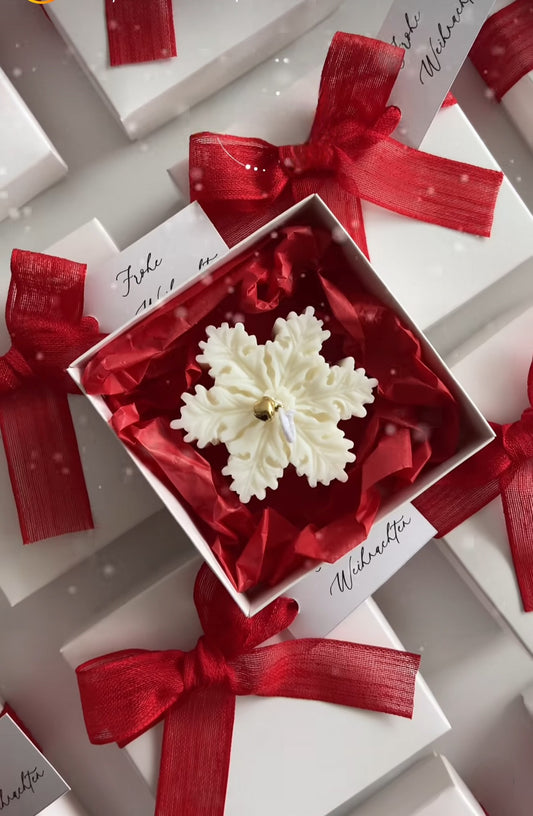 Marturii cadouri iarna - Fulg de nea