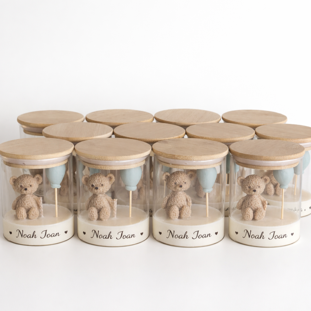 Marturii Botez - Ursulet in borcan personalizat