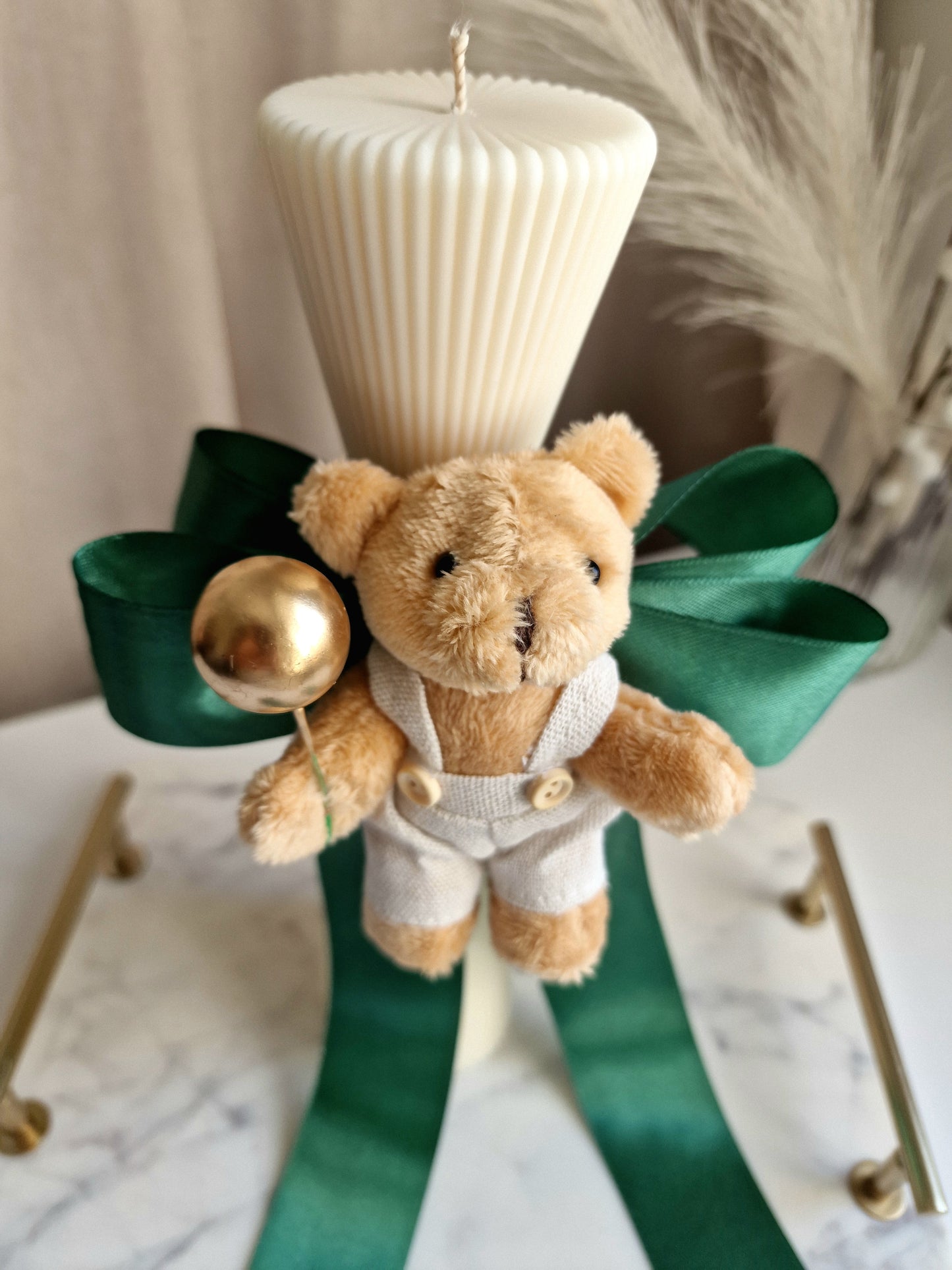 Lumanare clepsidra pentru botez