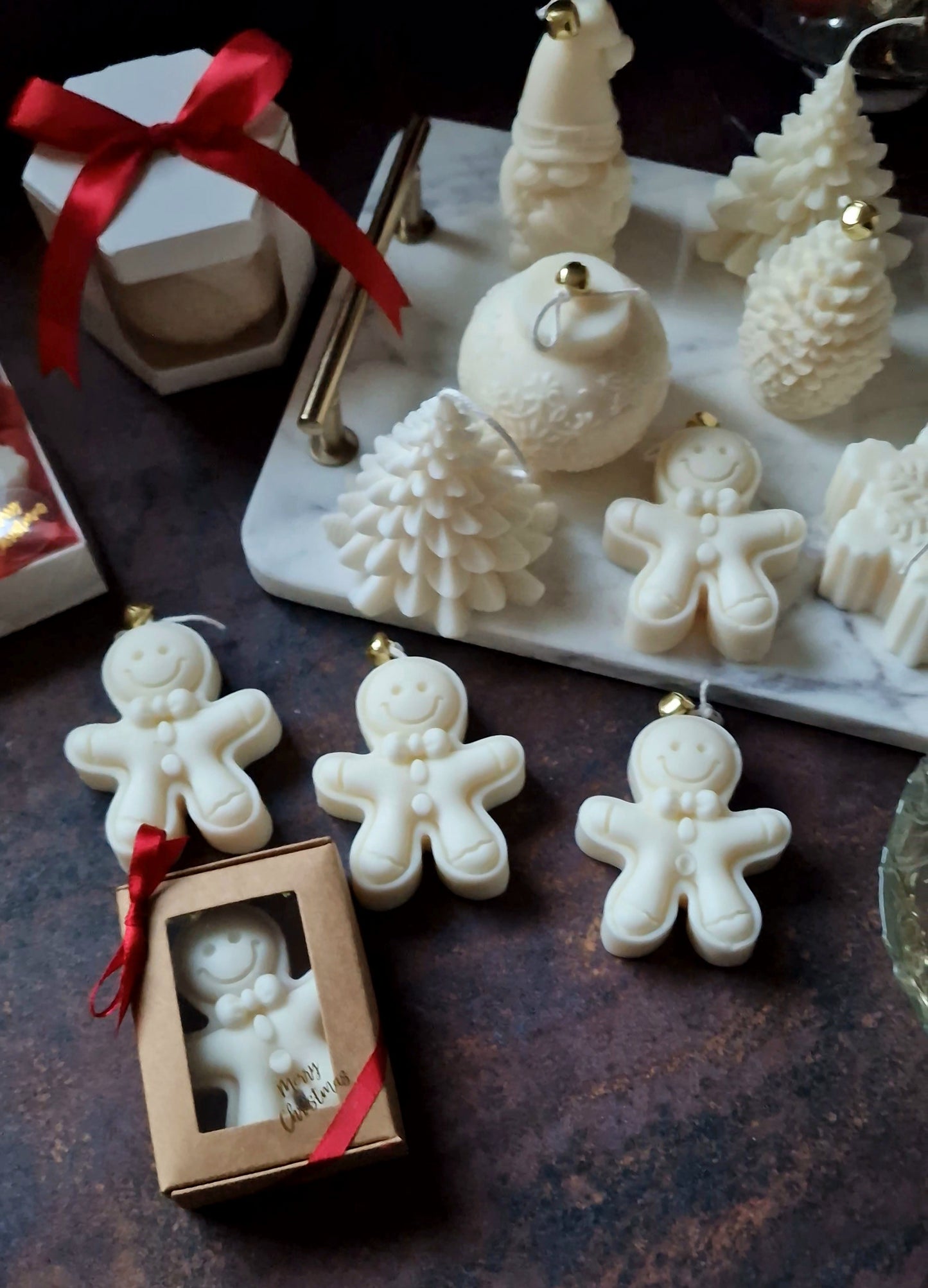 Lumanare Iarna - Turta dulce