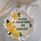 Lumanare cu Mesaj in Vas Ceramic Mare