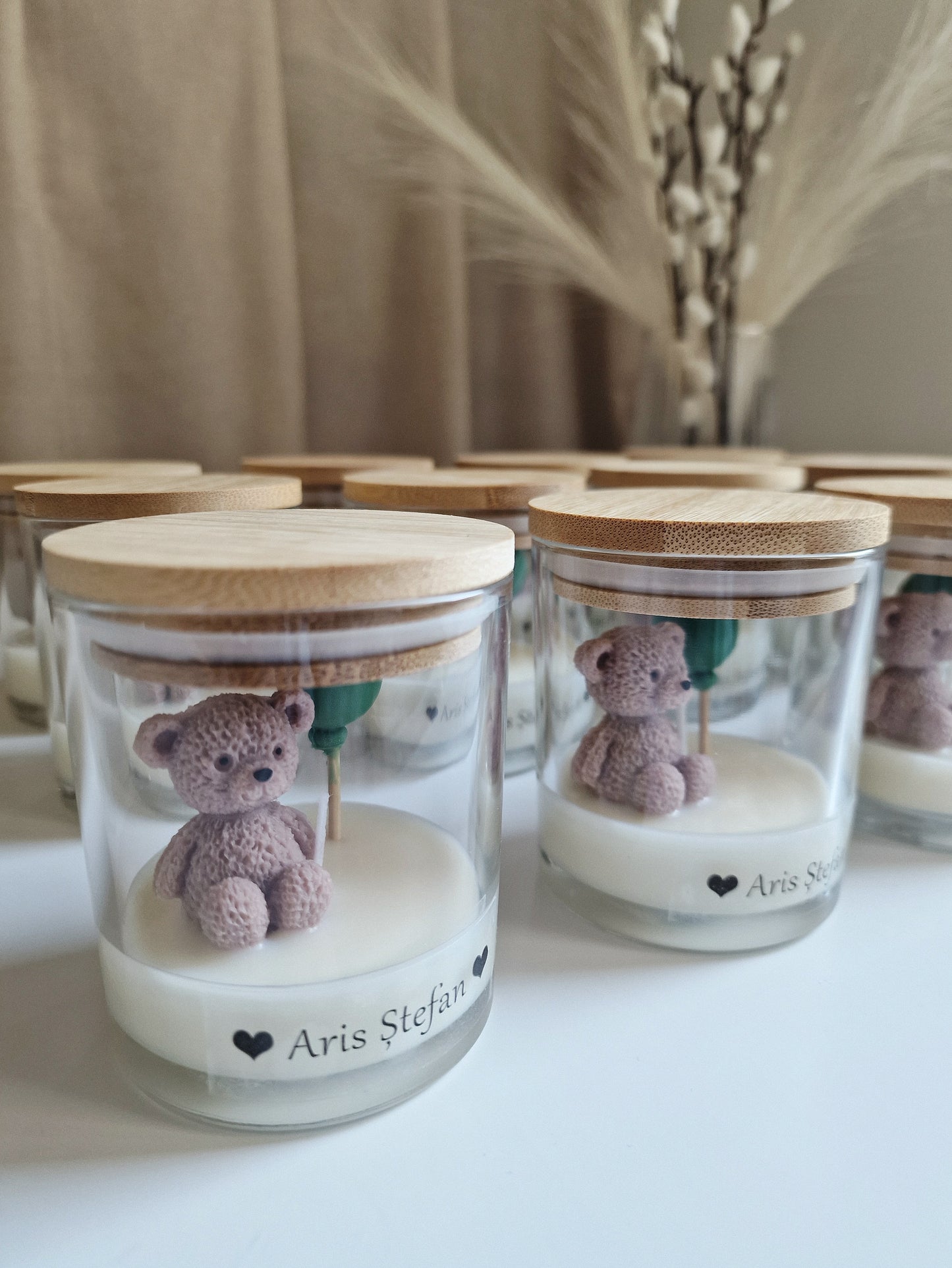 Marturii Botez - Ursulet in borcan personalizat