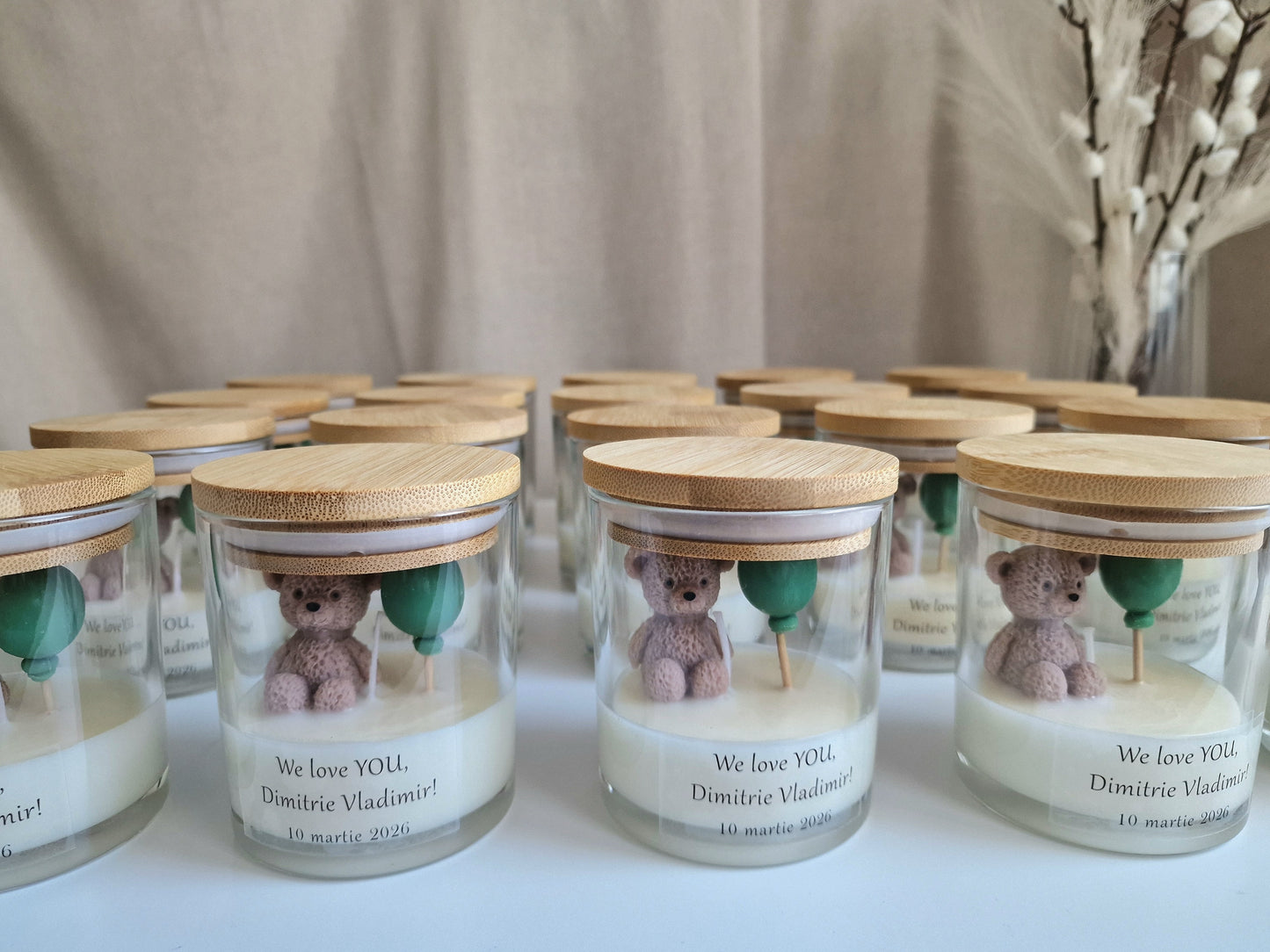 Marturii Botez - Ursulet in borcan personalizat
