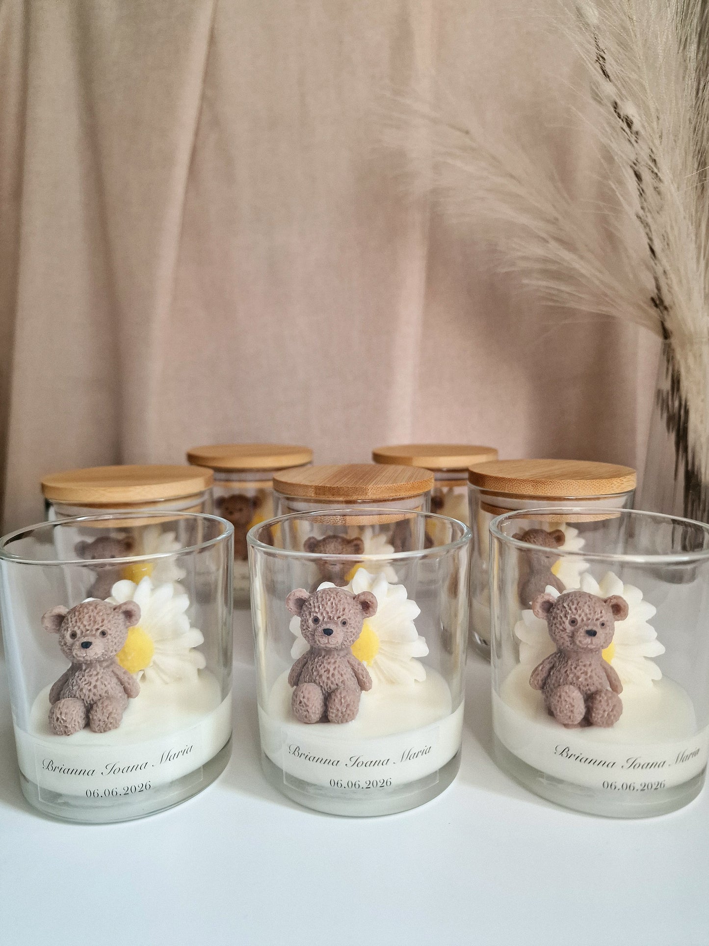 Marturii Botez - Ursulet in borcan personalizat