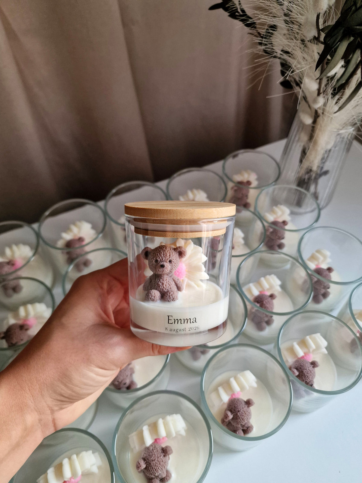 Marturii Botez - Ursulet in borcan personalizat