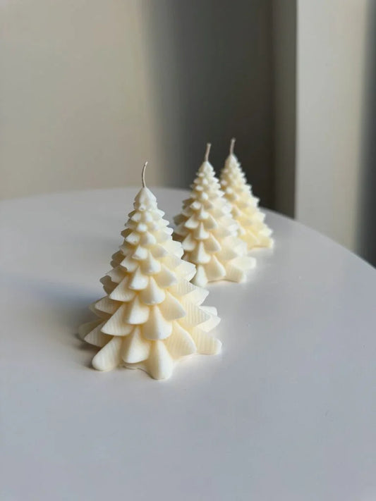 Lumanare Iarna -  Mini brad