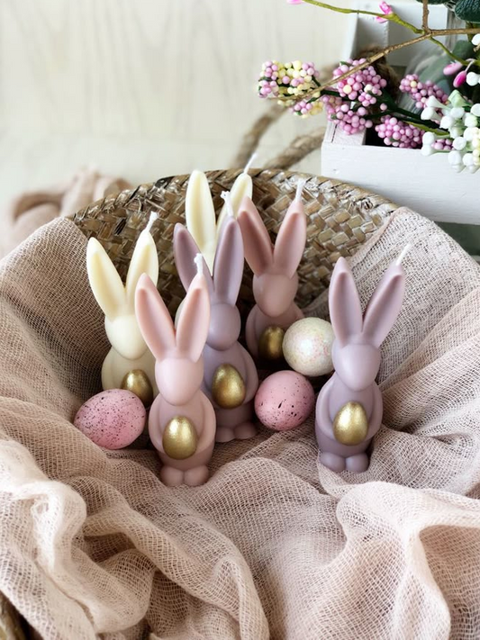 Lumanare Iepuras de Paste - Decor festiv