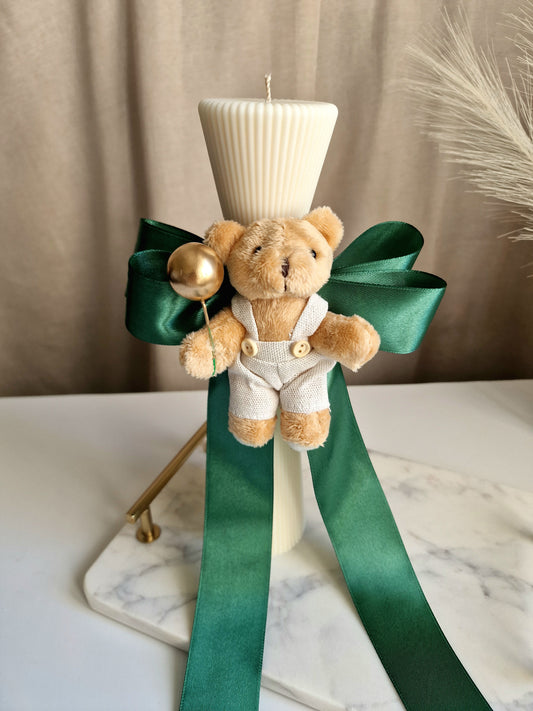 Lumanare clepsidra pentru botez