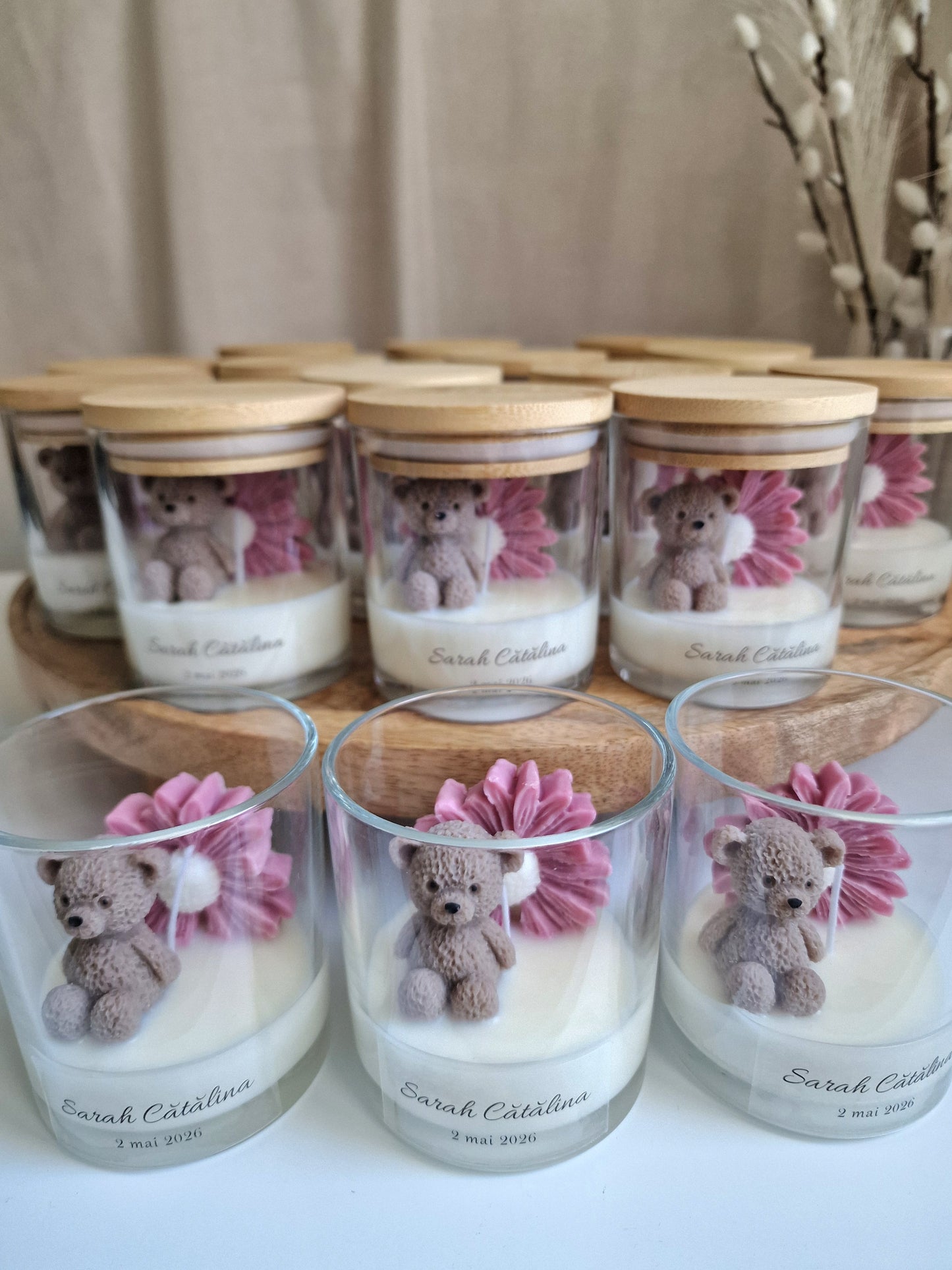 Marturii Botez - Ursulet in borcan personalizat